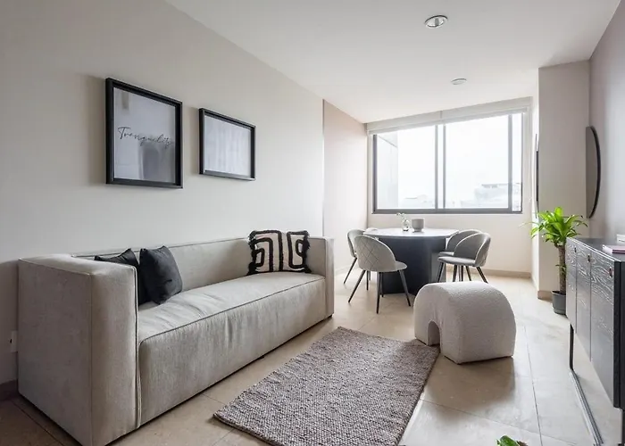 Apartamento Nomade Place In Heart Of New Polanco/ 4guest *